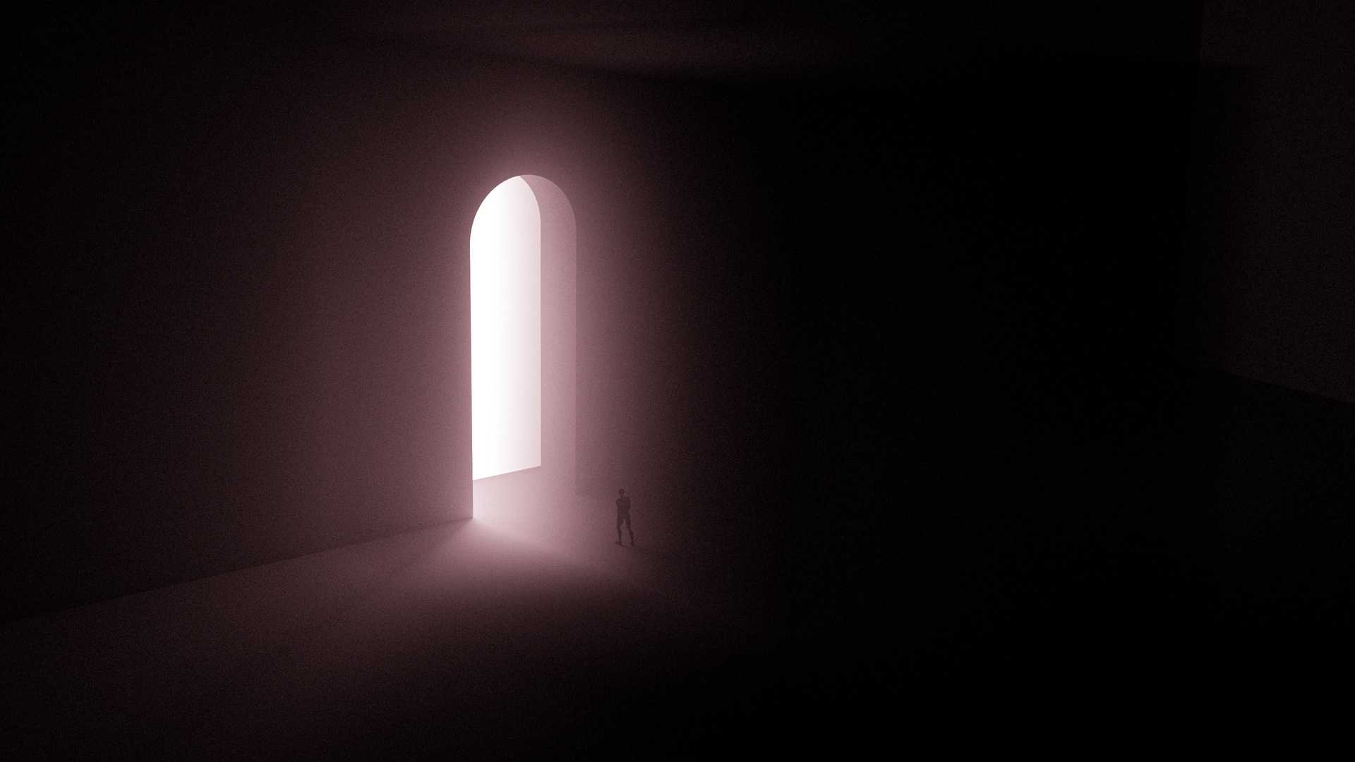 Photo by Mo Eid: https://www.pexels.com/photo/silhouette-of-person-standing-near-a-doorway-with-bright-light-8347499/