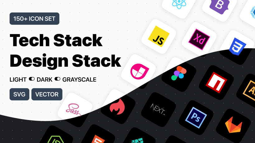 Tech Stack Icons & Design Stack Icons